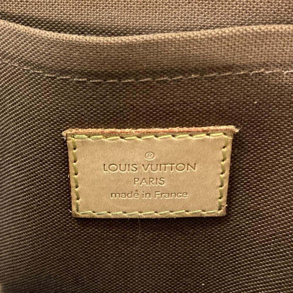 LOUIS VUITTON Brown Monogram Canvas Hobo Bag - Picture 9 of 10